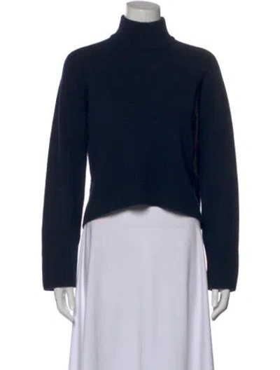 Pre-owned Me+em Wool Turtleneck Sweater In Black