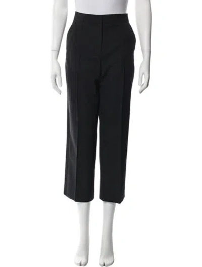 Pre-owned Me+em Wool Wide Leg Pants In Black