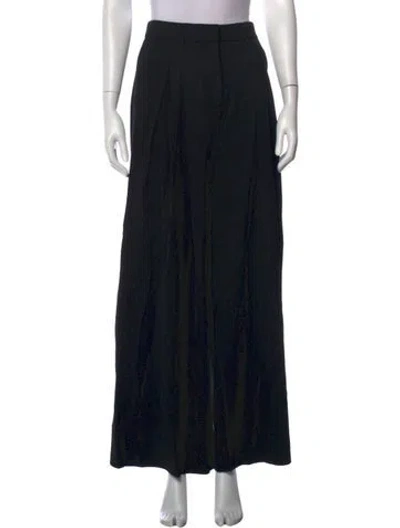 Pre-owned Me+em Wool Wide Leg Pants In Blue