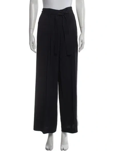 Pre-owned Me+em Wool Wide Leg Pants In Blue