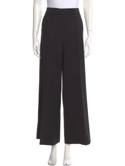 Pre-owned Me+em Wool Wide Leg Pants In Gray