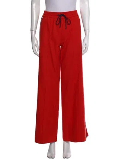 Pre-owned Me+em Wool Wide Leg Pants In Orange