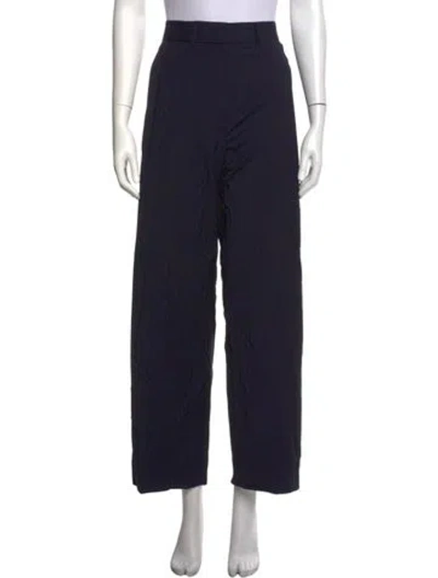 Pre-owned Me+em Wool Wide Leg Pants W/ Tags In Blue