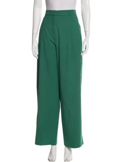 Pre-owned Me+em Wool Wide Leg Pants W/ Tags In Green