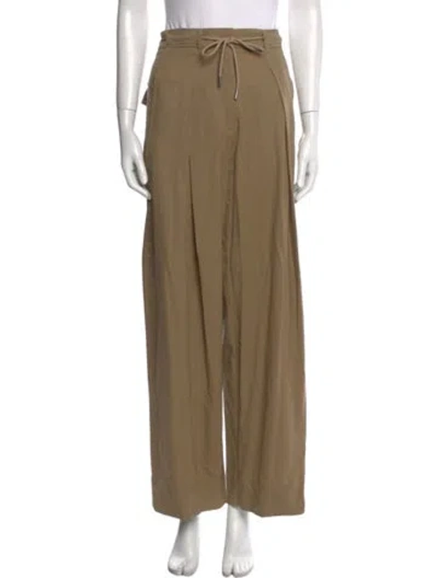 Pre-owned Me+em Wool Wide Leg Pants W/ Tags In Neutral
