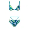 Me Fui - Bikini Fantasia Verde Mf23-0130x1 In Blue