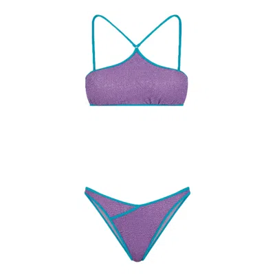 Me Fui - Bikini Top Violet Mf23-0141vi In Purple