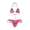 Me Fui - Bikini Triangle Fantasia Fluo Multicolor Mf24-1500x1 In Multi
