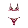 Me Fui - Bikini Triangle Fantasia Rombi Mf24-0640x1 In Pink