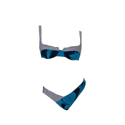 Me Fui - Bikini With Blue Ferretto M22-0172u