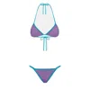 Me Fui - Triangle Bikini Violet Mf23-0140vi In Blue