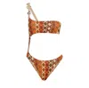 Me Fui - Trikini Fantasia Orange Mf23-0332x1