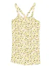 Me Fui Cross-straps Floral Dress In Multi
