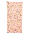 Me Fui Floral-print Beach Towel (180cm X 88cm) In Pink