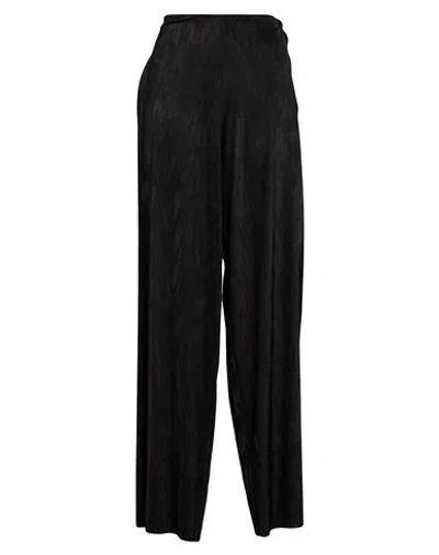 Me Fui Woman Pants Black Size L Polyester, Elastane