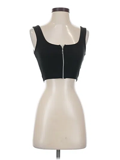 Pre-owned Me To We Sleeveless Top Black Strapless Neckline Tops