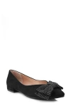 Me Too Alize Bow Pointed Toe Flat