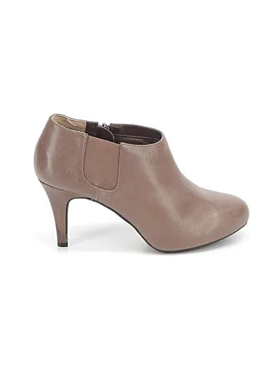 Pre-owned Me Too Ankle Boots In Brown