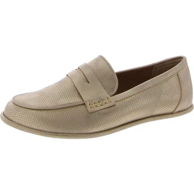 Me Too Clove 18 Womens Faux Leather Padded Insole Loafers In Gold