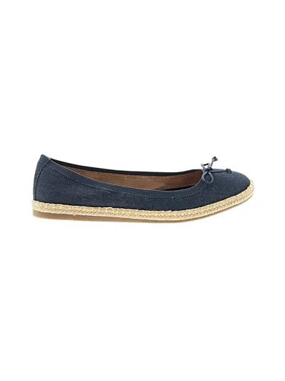Pre-owned Me Too Flats In Blue