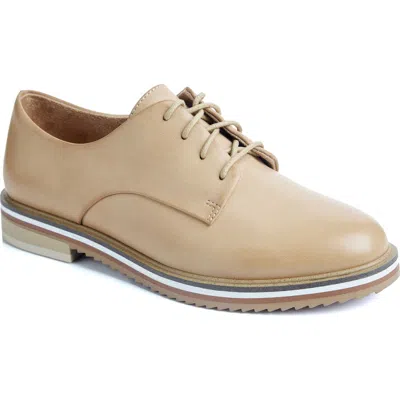 Me Too Flynt Lace Up Derby In Light Tan