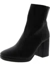 Me Too Gracen 18 Womens Faux Leather Block Heel Mid-calf Boots In Black