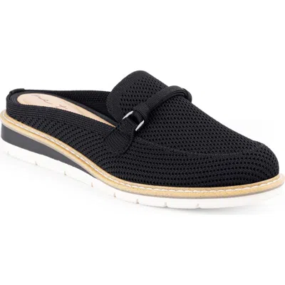 Me Too Harlan Loafer Mule In Black