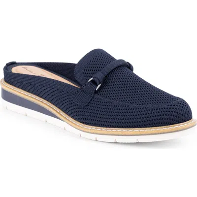 Me Too Harlan Loafer Mule In Blue