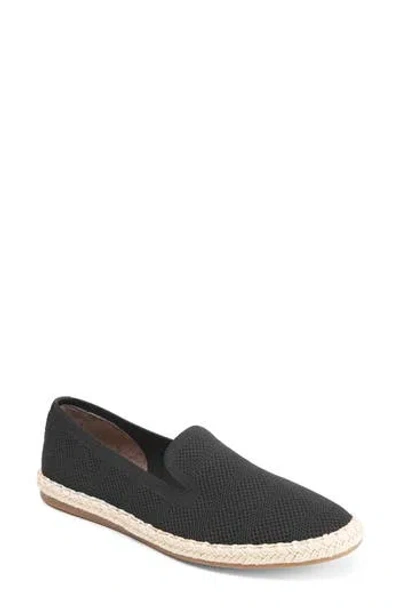 Me Too Koda Knit Slip-on Espadrille Sneaker In Black