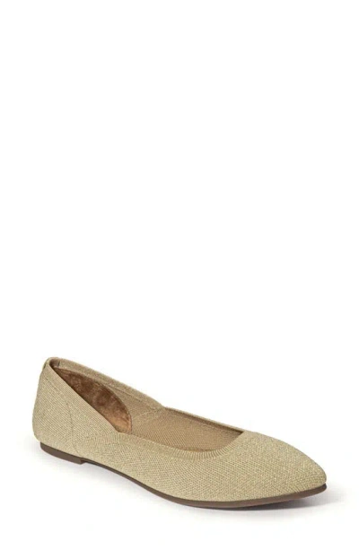 Me Too Linza Knit Ballet Flat In Bisque