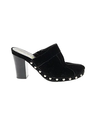 Pre-owned Me Too Mule/clog In Black