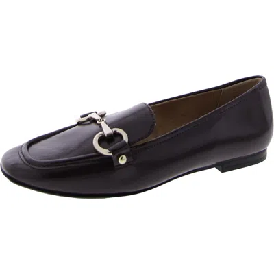 Me Too Mylo 18 Womens Faux Suede Slip On Loafers In Purple