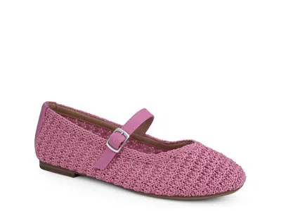 Me Too Serenity Mary Jane Flat In Pink