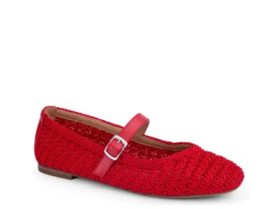 Me Too Serenity Mary Jane Flat In Red