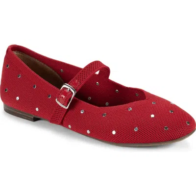 Me Too Serenity Mary Jane Flat In Red
