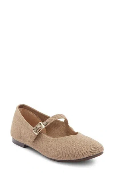 Me Too Shelby Mary Jane Flat In Neutral