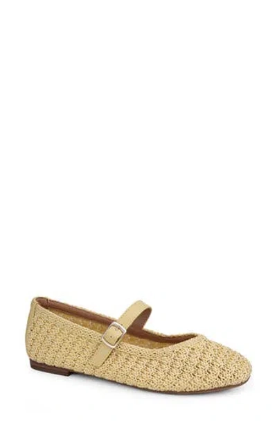 Me Too Shelby Mary Jane Flat In Neutral