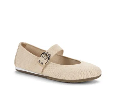 Me Too Vessi Mary Jane Flat In Neutral