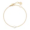 Me30 Women's Timeless For Me Single Floating Pearl Bracelet - Gold In Gold