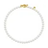 Me30 Women's Timeless Only Me String Beaded Pearl Necklace - Gold, 8mm In Gold