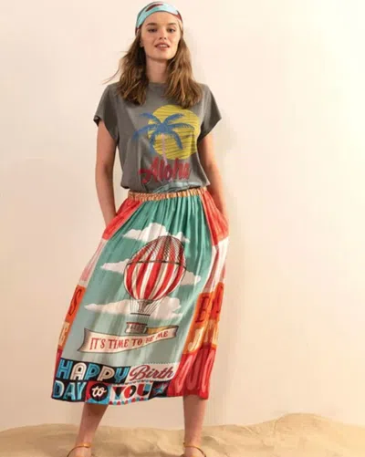 Me369 Alexa Skirt In Birthday In Multi