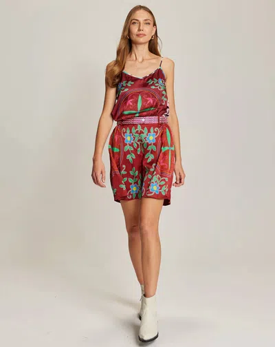 Me369 Angelique Camisole In Shipibo In Multi