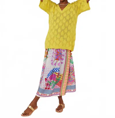 Me369 Women's Elizabeth Skirt In Rangoli In Multi