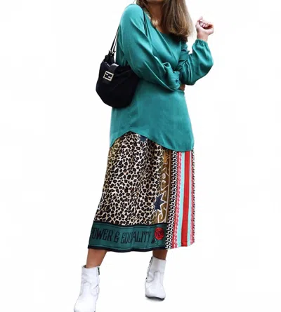 Me369 Women's Haily Skirt In Yellow In Multi