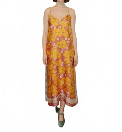 Me369 Women's Olivia Camisole Dress In Peach Perfect In Yellow