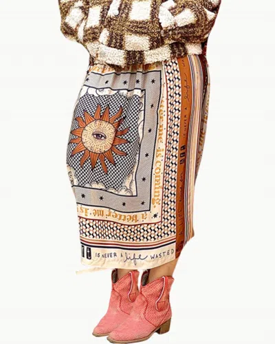 Me369 Women's Rosalee Skirt In Tattoo In Brown