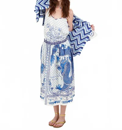 Me369 Women's Vanessa Skirt In Amalfi Coast In Blue