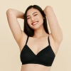 Meadow Moonrise Padded Pocket Bra In Black