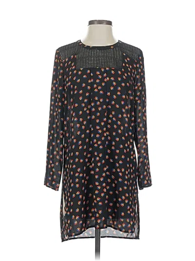 Pre-owned Meadow Rue 3/4 Sleeve Blouse In Black