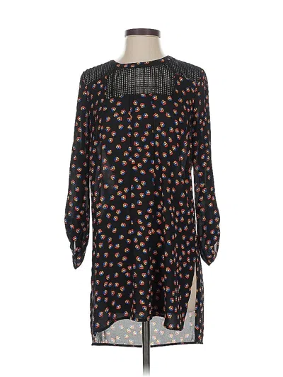 Pre-owned Meadow Rue Casual Dress In Black